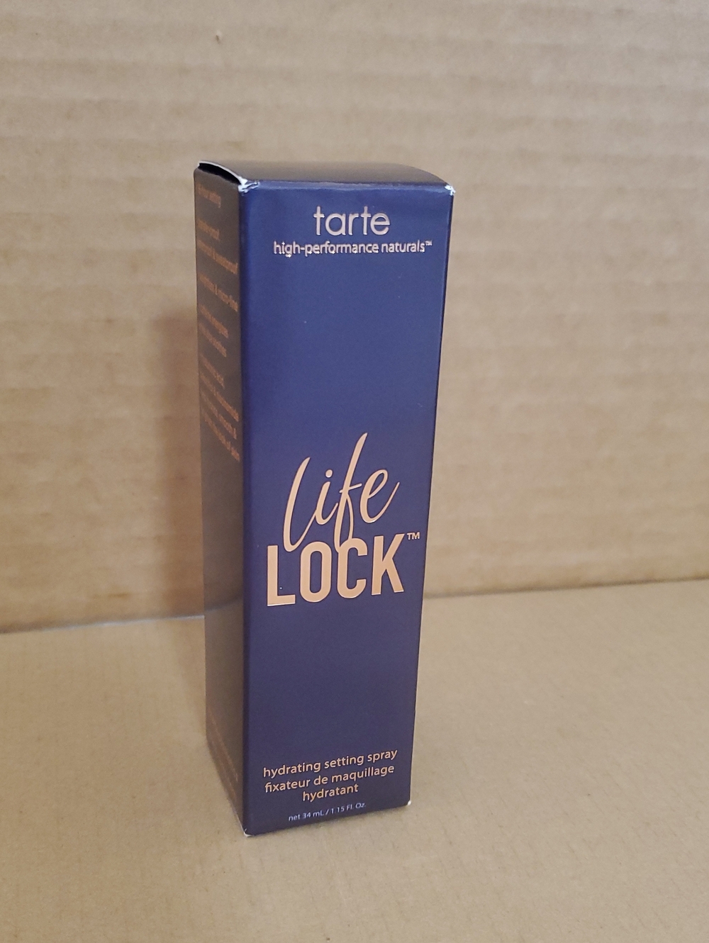 tarte Life Lock Hydrating Setting Spray NIB/NWOT